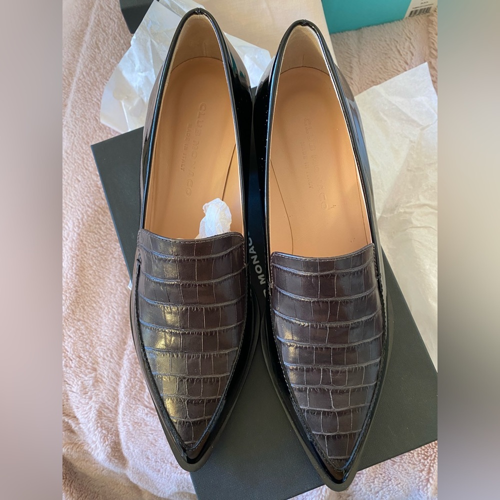 Club Monaco Alexia Patent Leather Loafer